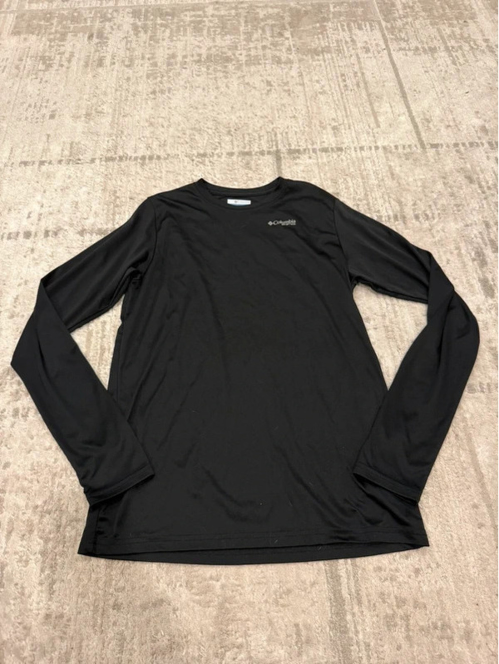 Columbia PFG Men's Long Sleeve Black Performance Shirt XL